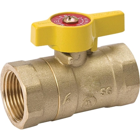 B & K 1/2 In. Brass Quarter Turn Ball Valve 110-223HC